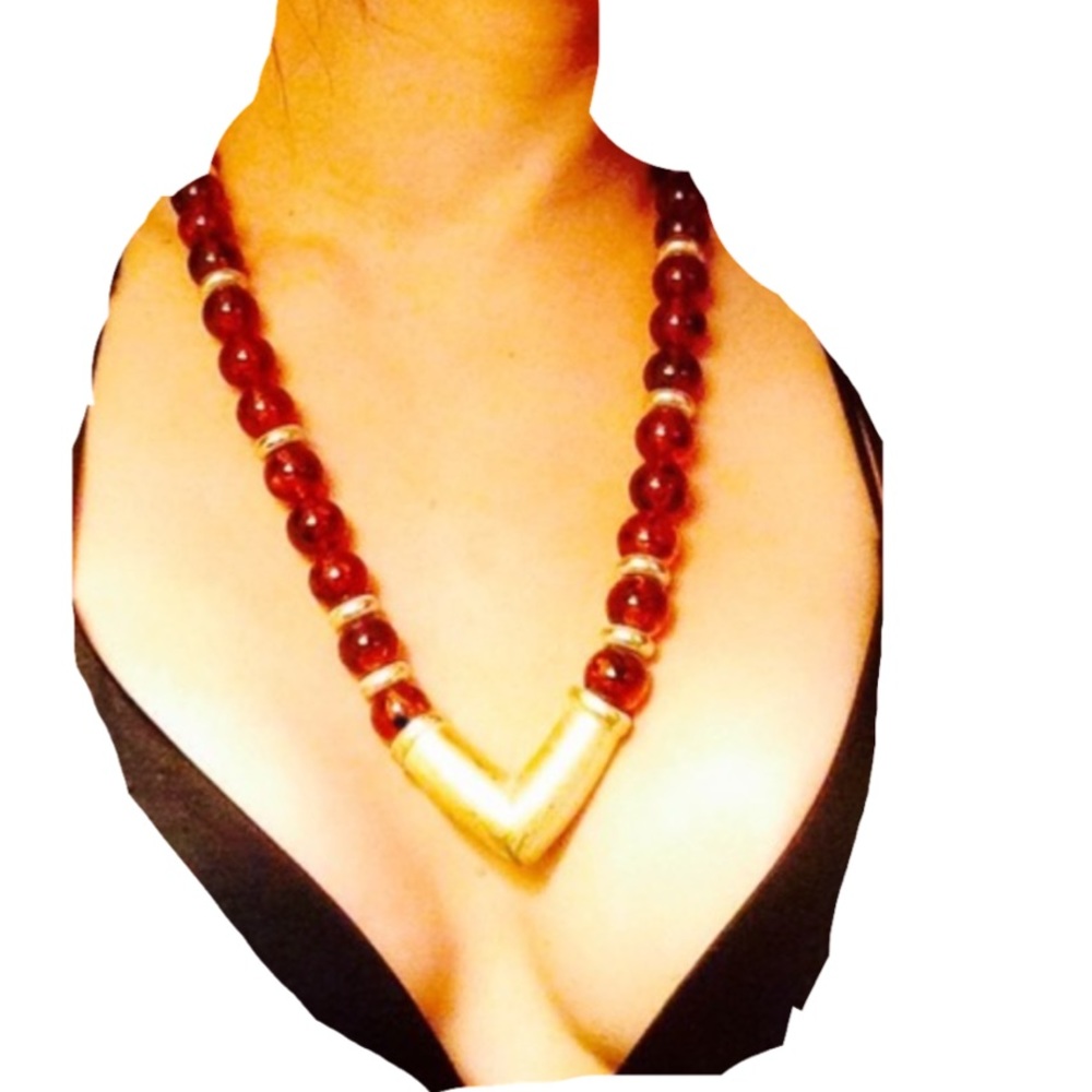 Vintage14Kgold plated necklace